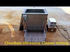 Ultrasone reiniger met filter