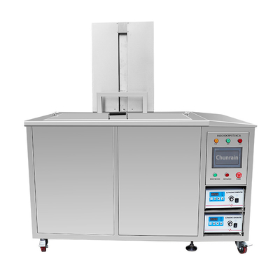 De Ultrasone Reinigingsmachine van de autodienst 540L met Olie het Filtreren en Hydraulische Lift