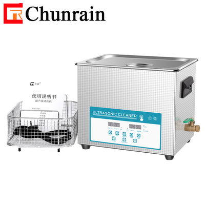 CR-040S 10L Ultrasone reinigingsmachine met Degas halfgolf voor het reinigen van hardwareonderdelen