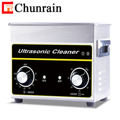 2L Duurzaam Ultrasone Prothese Reiniger, Roestvrij staal Mechanische Ultrasone Reiniger