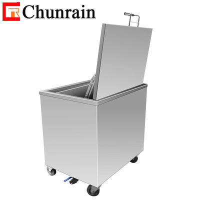 Chunrain verwarmde tank 1500W 80 Celsius Thermische isolatie 55 Gallon Ultrasone verwijdering Cleaner Zwemmachine Tank