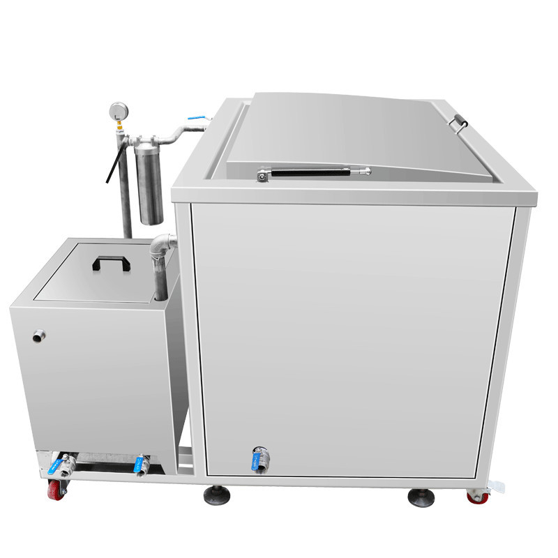 PLC controleert Industriële Ultrasone de Motorreinigingsmachine van 61L met het Systeem 40khz 900W van de Oliefilter