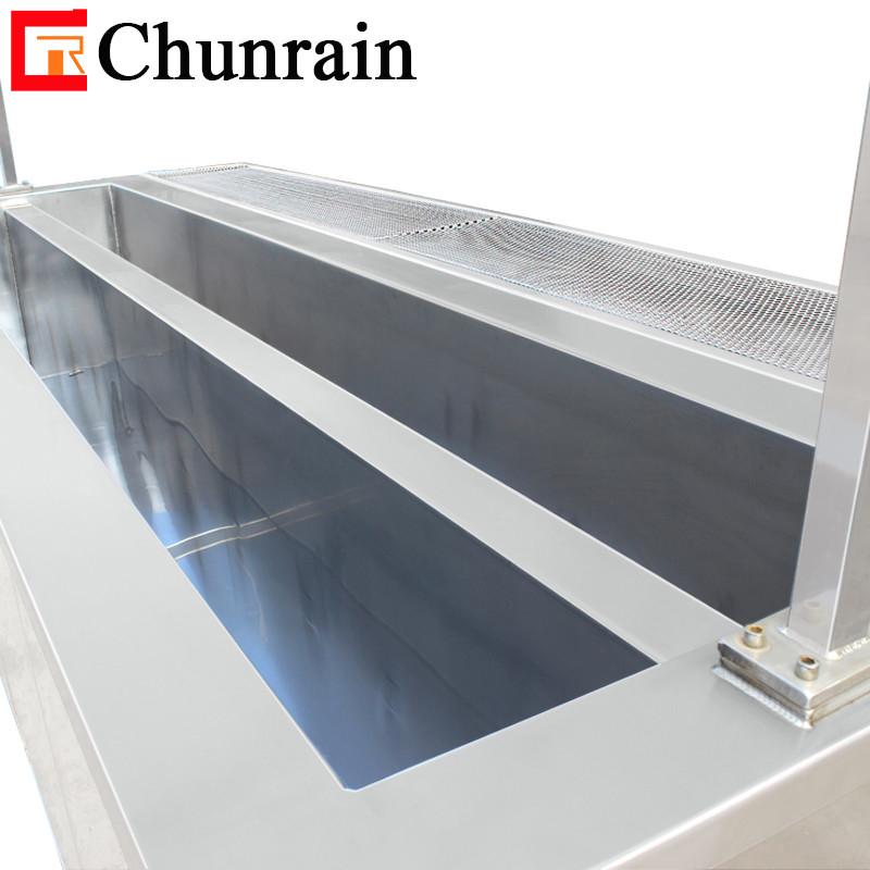 2 Meter Reiniging Tank Ultrasone Reiniger Voor Vuile Venster Blinds Gordijn 160L Dual Tank Venster Blinds Ultrasone Reiniger