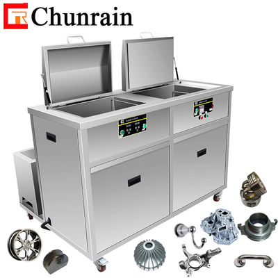 Ultrasone reiniger 38L Dubbele kamer Droog spuitstof stofflux verf ontgiften van schimmel Hardware DPF Automotoren Printkop Injectieonderdelen