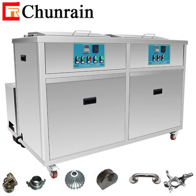 CR-2036GH 135L Capaciteit 4500W Industriële multi-tank ultrasoonreiniger met filtratie en drogen voor olie/vet/roest/koolstof