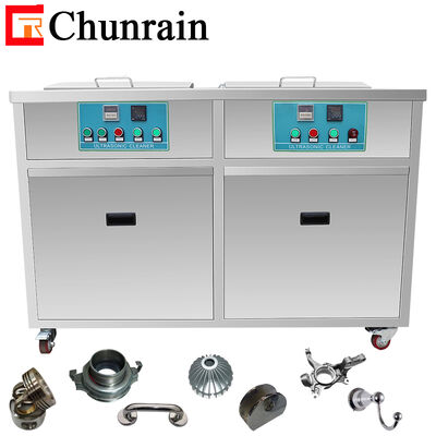 CR-2036GH 135L Capaciteit 4500W Industriële multi-tank ultrasoonreiniger met filtratie en drogen voor olie/vet/roest/koolstof