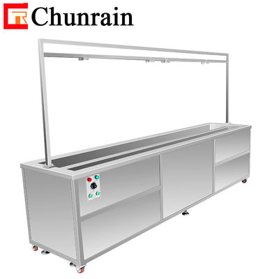 1800W ultrasone Blinde Reinigingsmachine, de Reinigingsmachines van het het Vensterblind van 36PCS 40KHZ